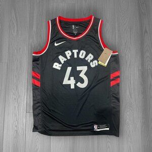 Nike black Toronto Raptors jersey basketball NBA Mens Large